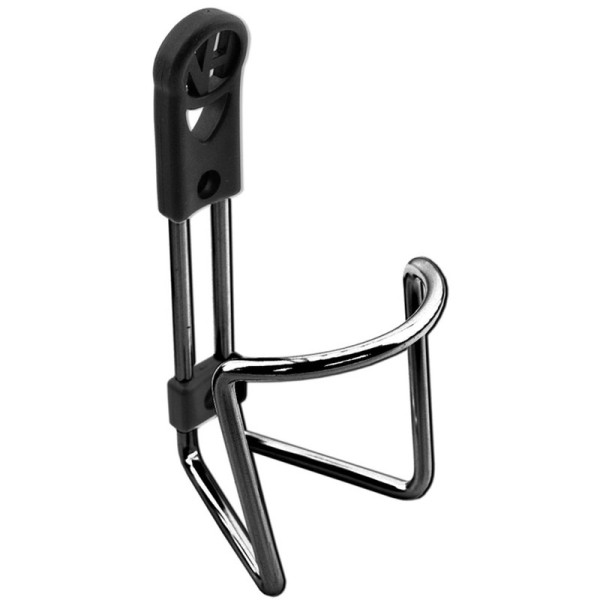 Porte-bidon V BIKE D6mm aluminium - noir