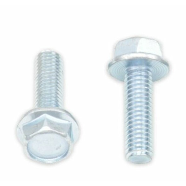 Vis à bride BOLT tête hexagonale 10mm M6x1x20mm 10 pièces