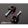 Pontets de guidon RENTHAL 36Tech Ø36mm Offset +5mm Fatbar®36