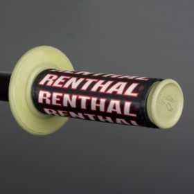 Protège-poignées RENTHAL Clean Grips noir/rouge