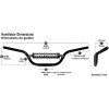 Guidon RENTHAL Fatbar 826 KTM High/Husq Enduro