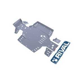 Sabot complet RIVAL - aluminium 4mm CF Moto