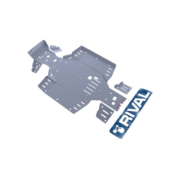 Sabot complet RIVAL - aluminium 4mm CF Moto