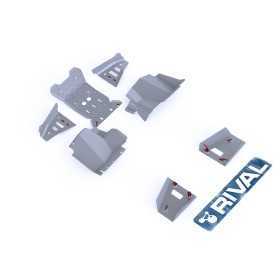 Kit sabot complet RIVAL - aluminium Yamaha Wolverine 700