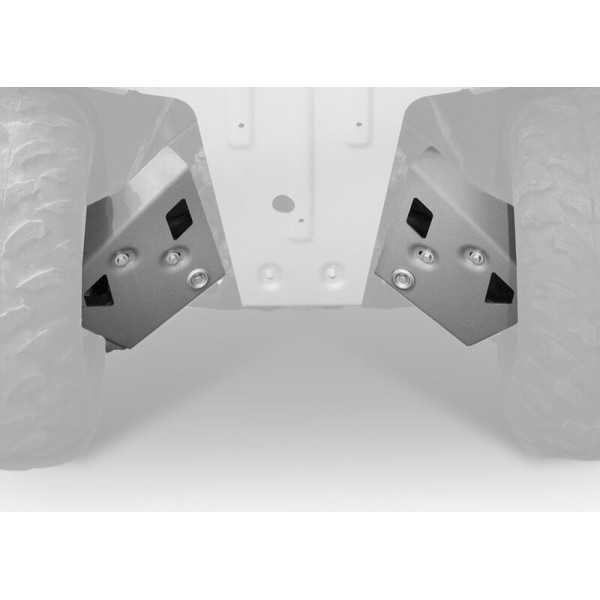 Kit protection de triangles arriere RIVAL alu - Yamaha Grizzly 700