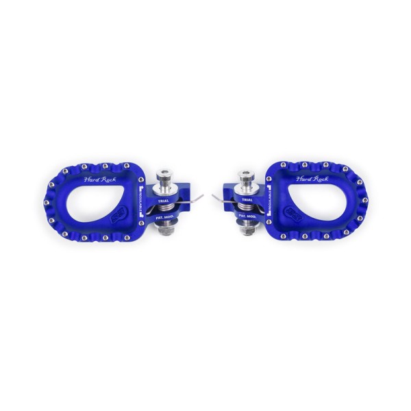 Repose-pieds S3 Hard Rock aluminium bleu