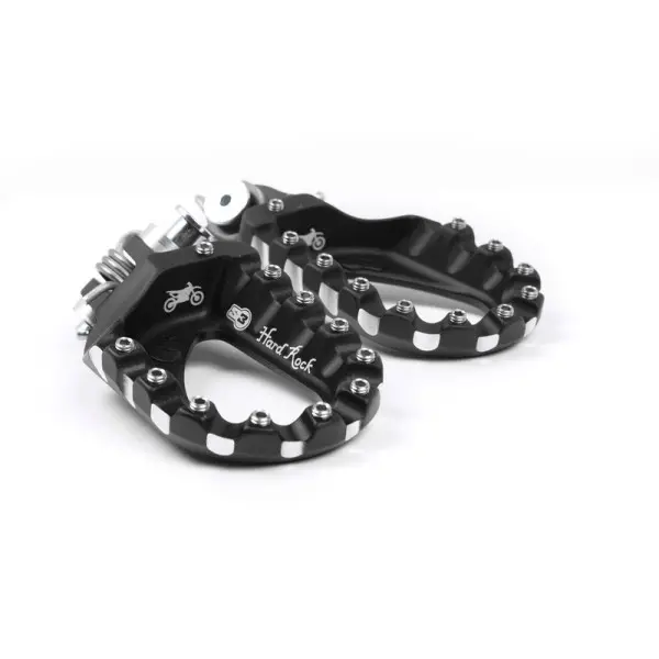 Repose-pieds S3 Hard Rock Enduro aluminium noir