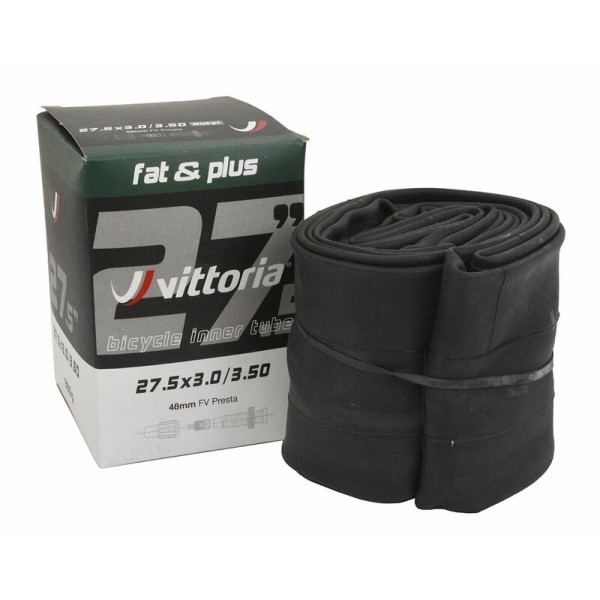 Chambre à air vélo VITTORIA Fat & Plus 27.5x3.0/3.50 Valve Presta 48mm