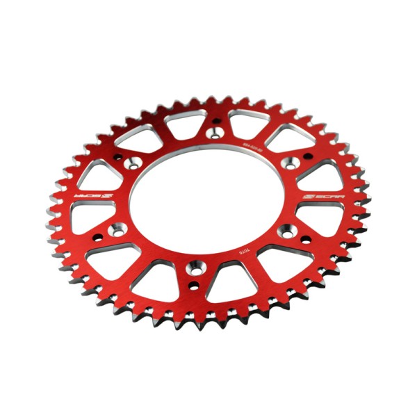 Couronne SCAR aluminium ultra-light anti-boue SRS230 - 520