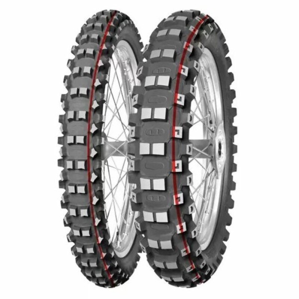 Pneu MITAS TERRA FORCE-MX MH 60/100-14 NHS 29M TT MEDIUM TO HARD RED GREEN