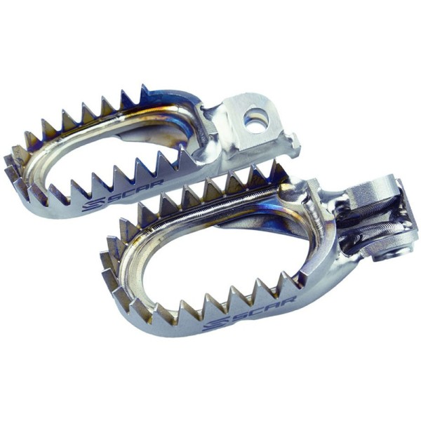 Reposes-pieds SCAR titane