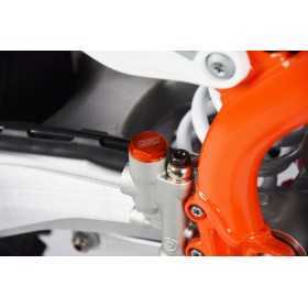 Couvercle de maître-cylindre arrière SCAR orange KTM/Husqvarna