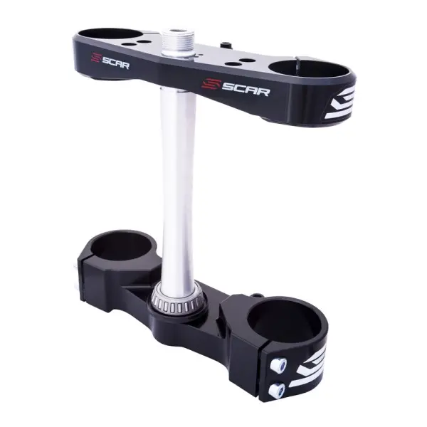 Té de fourche SCAR Offset origine noir KTM SX50
