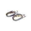 Repose-pieds SCAR anti-boue titane Yamaha YZ/YZF