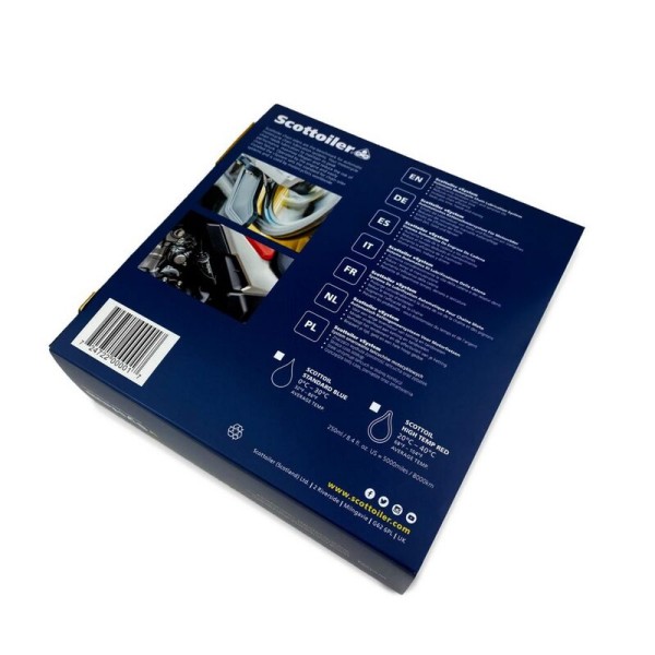 Graisseur de chaîne électronique SCOTTOILER + lubrifiant vert biodégradable