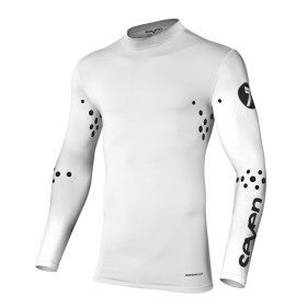 Maillot SEVEN Zero Staple compression - blanc