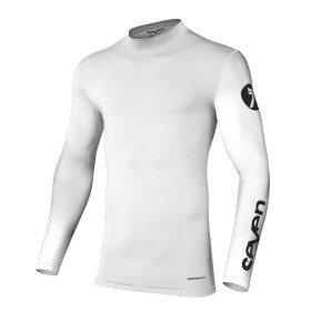 Maillot SEVEN Zero Staple compression - blanc