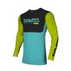 Maillot SEVEN Vox Aperture junior - jaune fluo/bleu