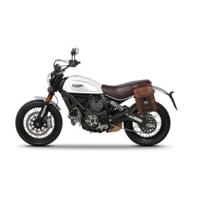 Fixation SHAD valise latérale Café Racer Ducati Scrambler