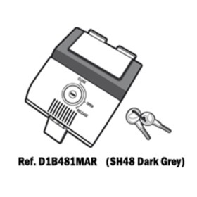 Serrure complète SHAD SH48