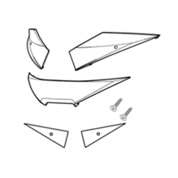 Catadioptres SHAD SH39 blanc