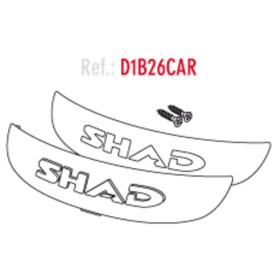 Catadioptres SHAD SH26 blanc