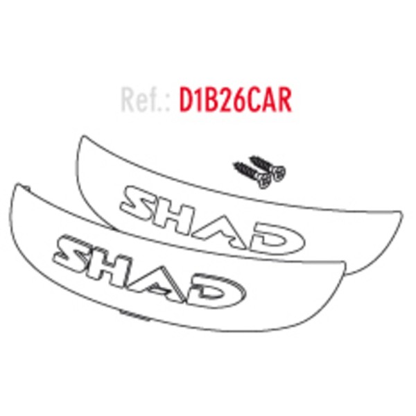 Catadioptres SHAD SH26 blanc
