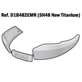 Enjoliveurs SHAD SH48 titane