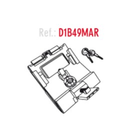 Serrure complète SHAD SH49