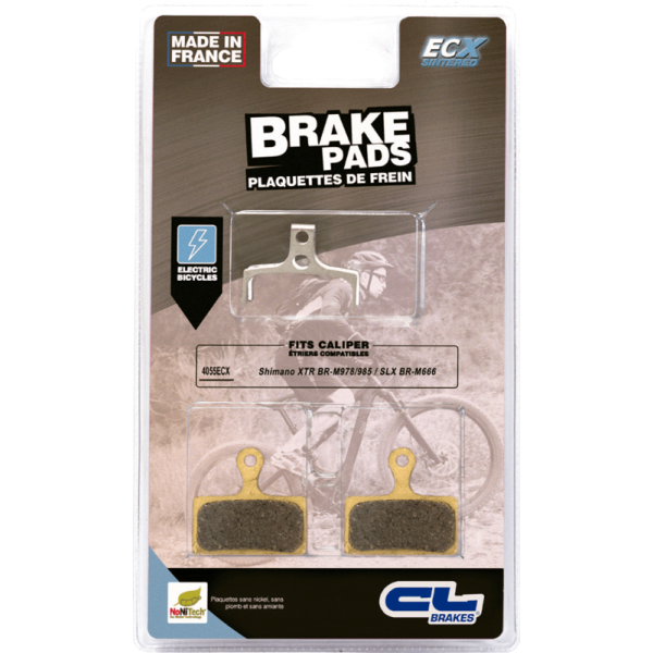 Plaquette de frein pour vélo électrique CL BRAKES ECX - métal fritté - 4067ECX