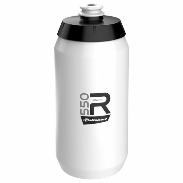 Bidon POLISPORT R550 blanc bouchon à visser 550ml