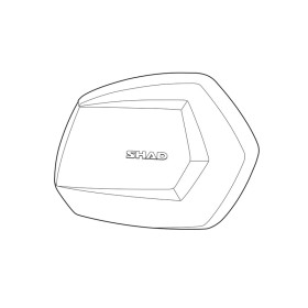 Couvercle Aluminium SHAD Sh35 Droit