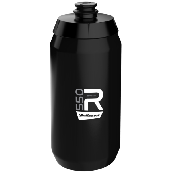 Bidon POLISPORT R550 noir bouchon à visser 550ml