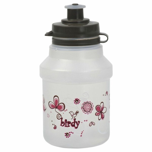 Bidon POLISPORT Birdy clair bouchon à clipser 350ml