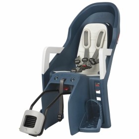 Siège enfant de vélo arrière POLISPORT Guppy Maxi+ RS fixation cadre - jeans/crème