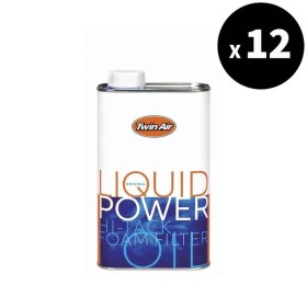 Huile pour filtre à air TWIN AIR Liquid Power - bidon 1L x12