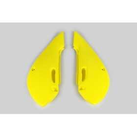 Plaques latérales UFO jaune Suzuki RM65