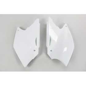 Plaques latérales UFO blanc Suzuki RM-Z250