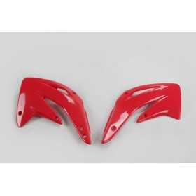 Ouïes de radiateur UFO rouge Honda CR85R/85RB