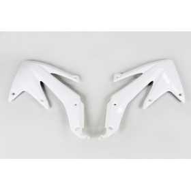 Ouïes de radiateur UFO blanc Honda CRF450X