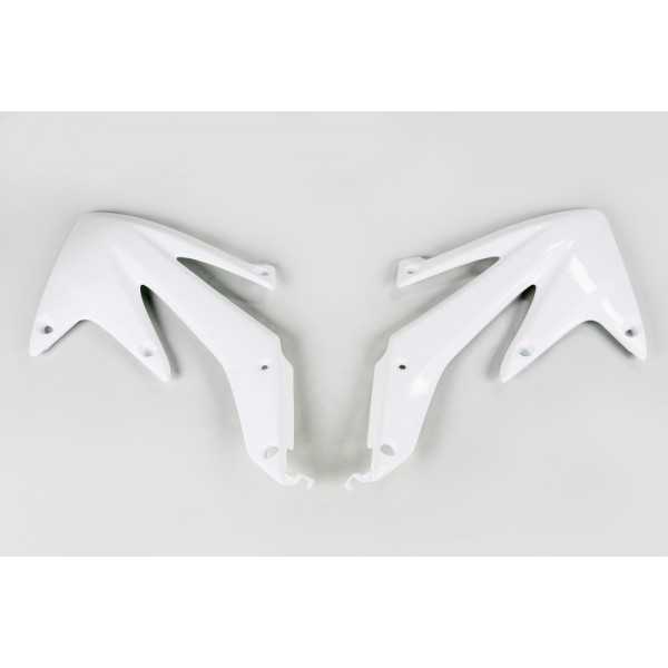 Ouïes de radiateur UFO blanc Honda CRF450X
