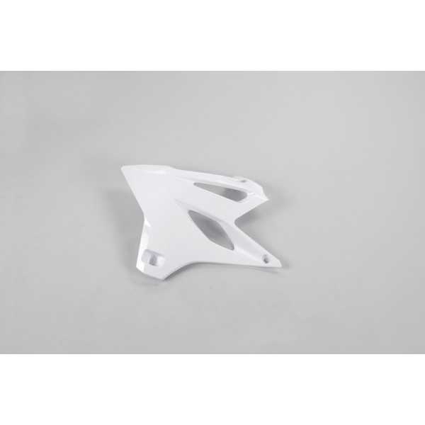 Ouïes de radiateur UFO blanc Yamaha YZ85
