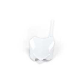 Plaque numéro frontale UFO blanc Honda CRF250R/450R