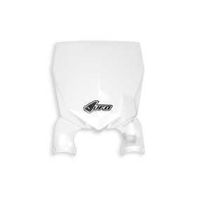 Plaque numéro frontale UFO Stadium blanc Yamaha YZ-F/YZ