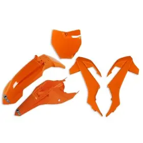 Kit plastiques UFO orange KTM SX 65