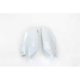 Plaques latérales UFO blanc Honda CRF250R/450R