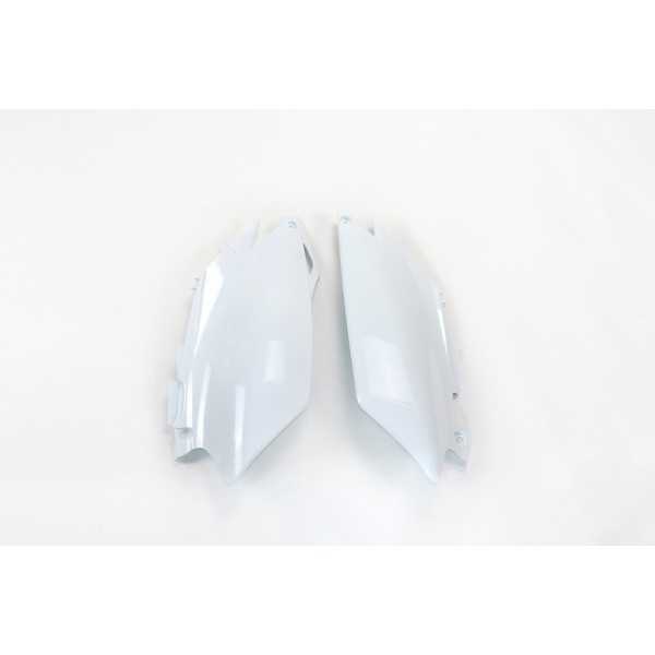 Plaques latérales UFO blanc Honda CRF250R/450R