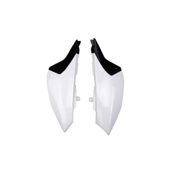 Plaques latérales UFO blanc Yamaha YZ65