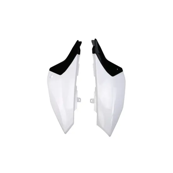 Plaques latérales UFO blanc Yamaha YZ65