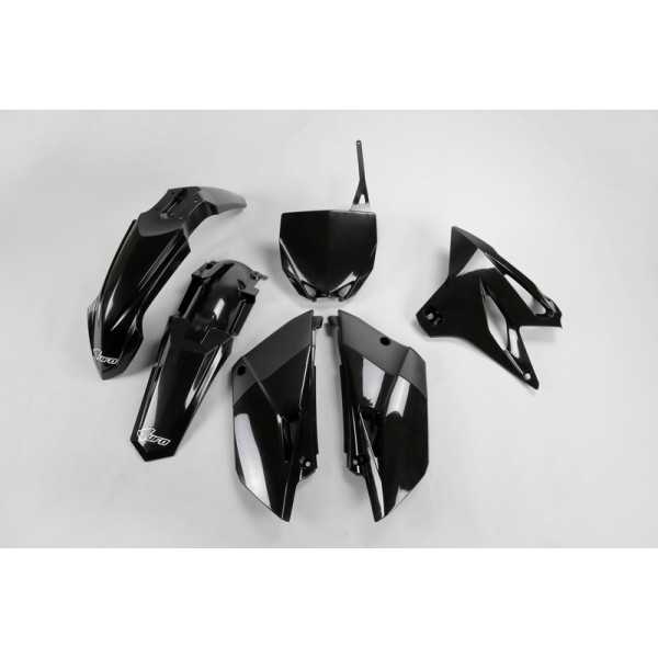 Kit plastiques UFO noir Yamaha YZ85